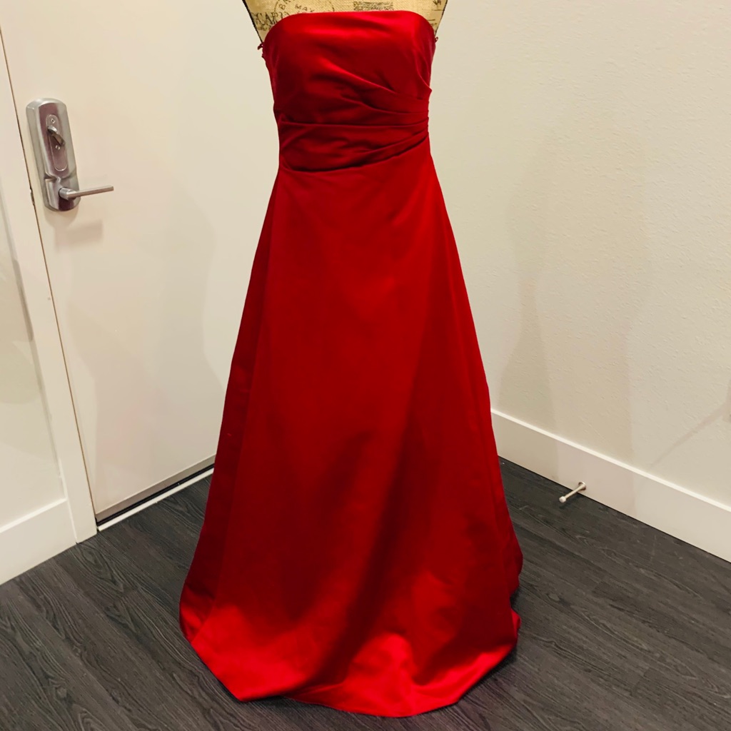 Red Statement Gown